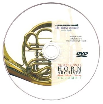 French Horn Sheet Music, Vol. 1