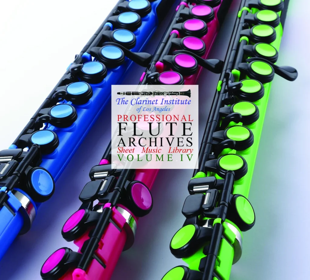 Clarinet Institute Flute Volume 4 sheet music archive