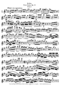 Kuhlau - Three Duets, Op. 10